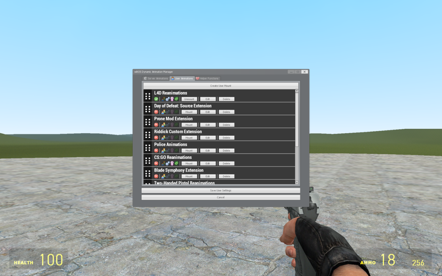 [wOS] DynaBase - Dynamic Animation Manager база анимаций